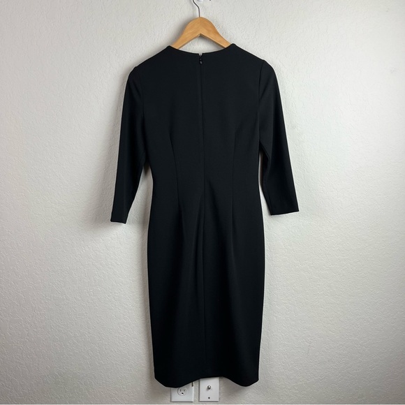 Calvin Klein Dress Asymmetrical Ruched